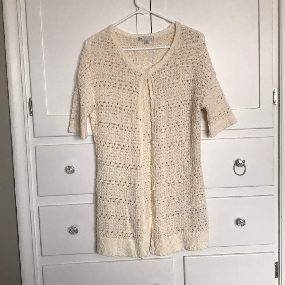 Knit cardigan